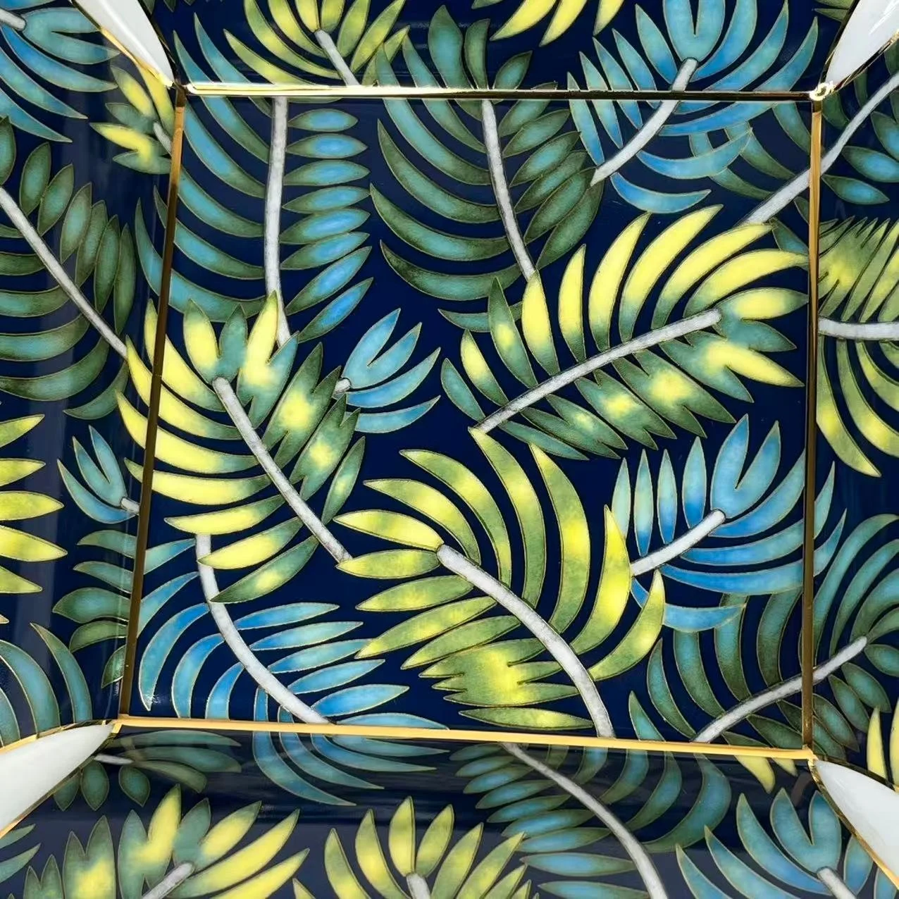 Patek Philippe Palm Leaves Limoges Porcelain Ashtray – Collection 2025